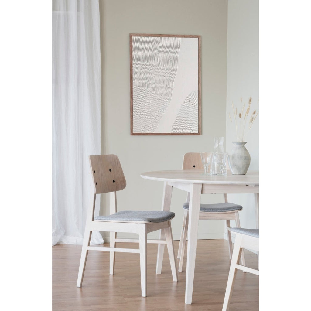 Nagano Stol Ljusgrå/Vitpigmenterad | Rowico Home | 7340126541029 | 119431 | Maessing Interiör