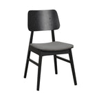 Nagano Stol Mörkgrå/Svart | Rowico Home | 7340126541036 | 119432 | Maessing Interiör