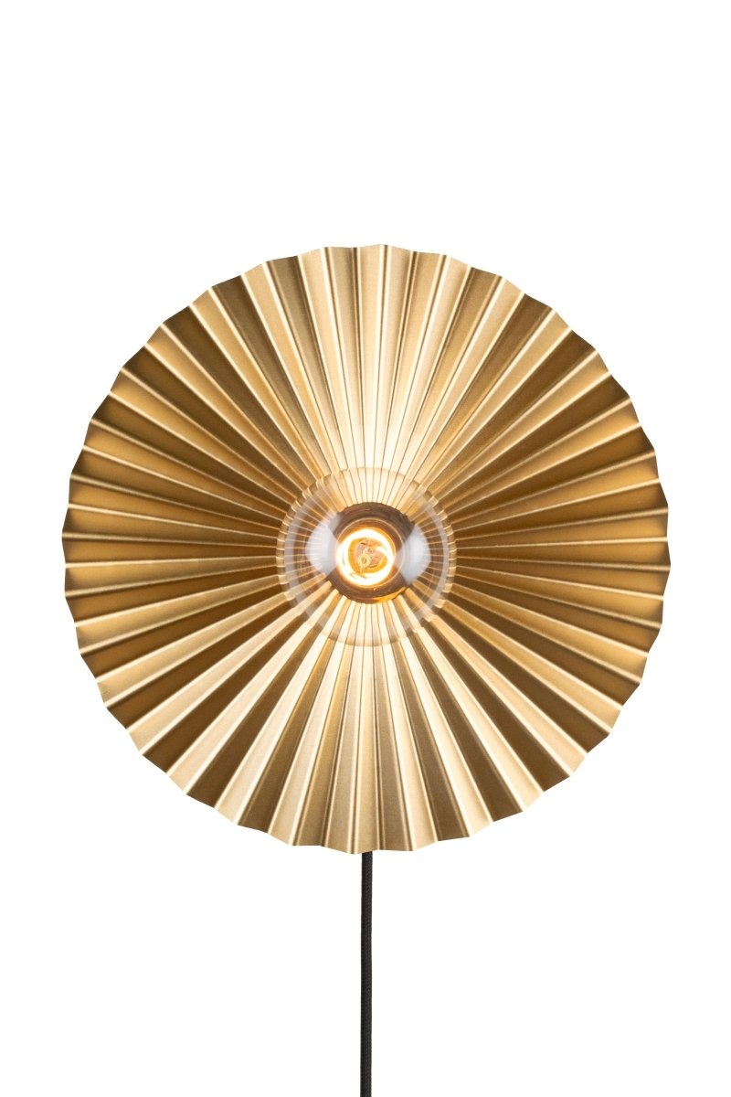 Omega Plafond/Vägglampa 35 Guld | Maessing Interiör | Belysning | 7319432610651 | 261065 | Globen Lighting