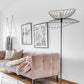 Ray Golvlampa Svart | Globen Lighting | 7319432080119 | 208011 | Maessing Interiör