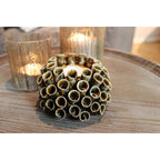 Shelly Brun Ljuslykta | Mogihome | 7340007870996 | 103828 | Maessing Interiör