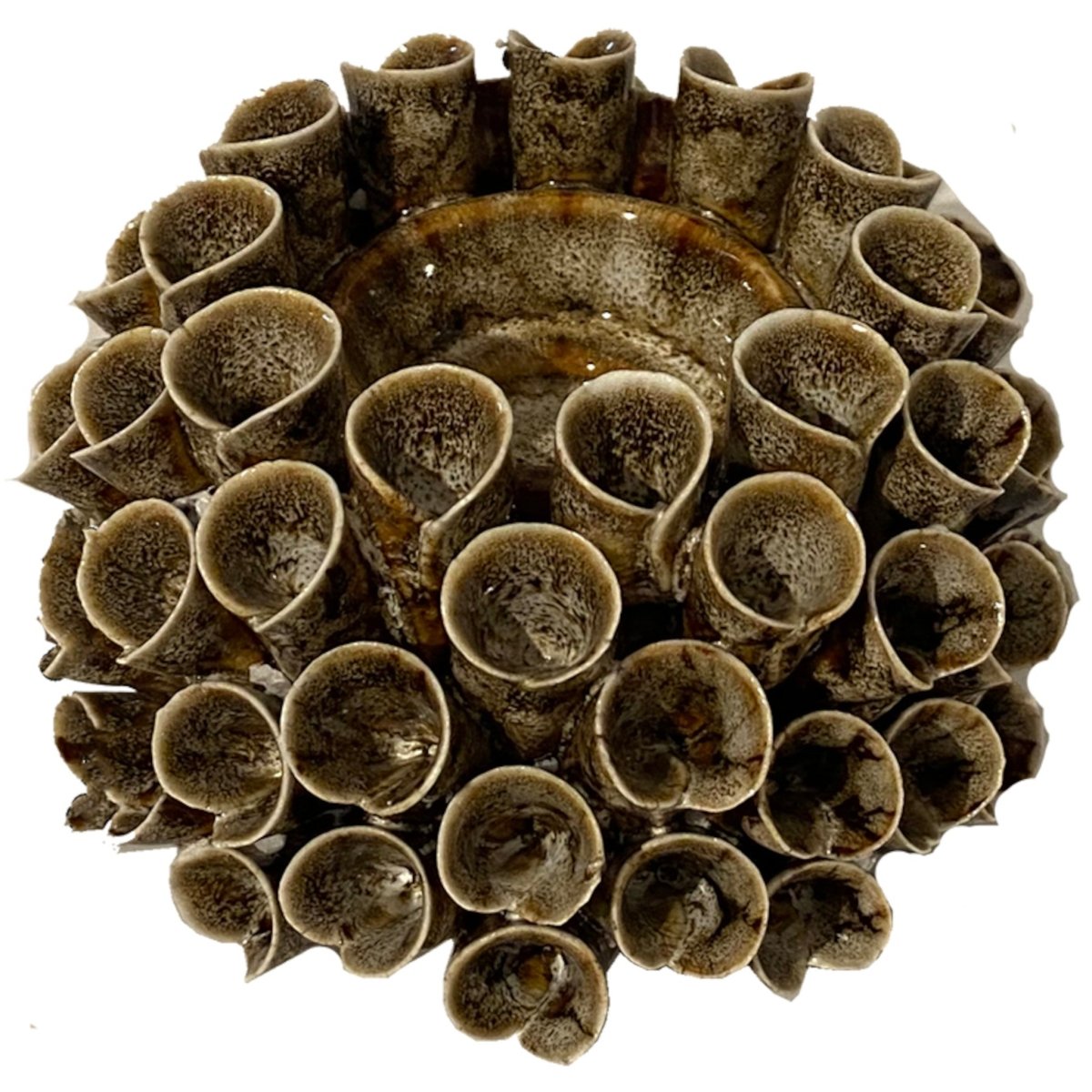 Shelly Brun Ljuslykta | Mogihome | 7340007870996 | 103828 | Maessing Interiör