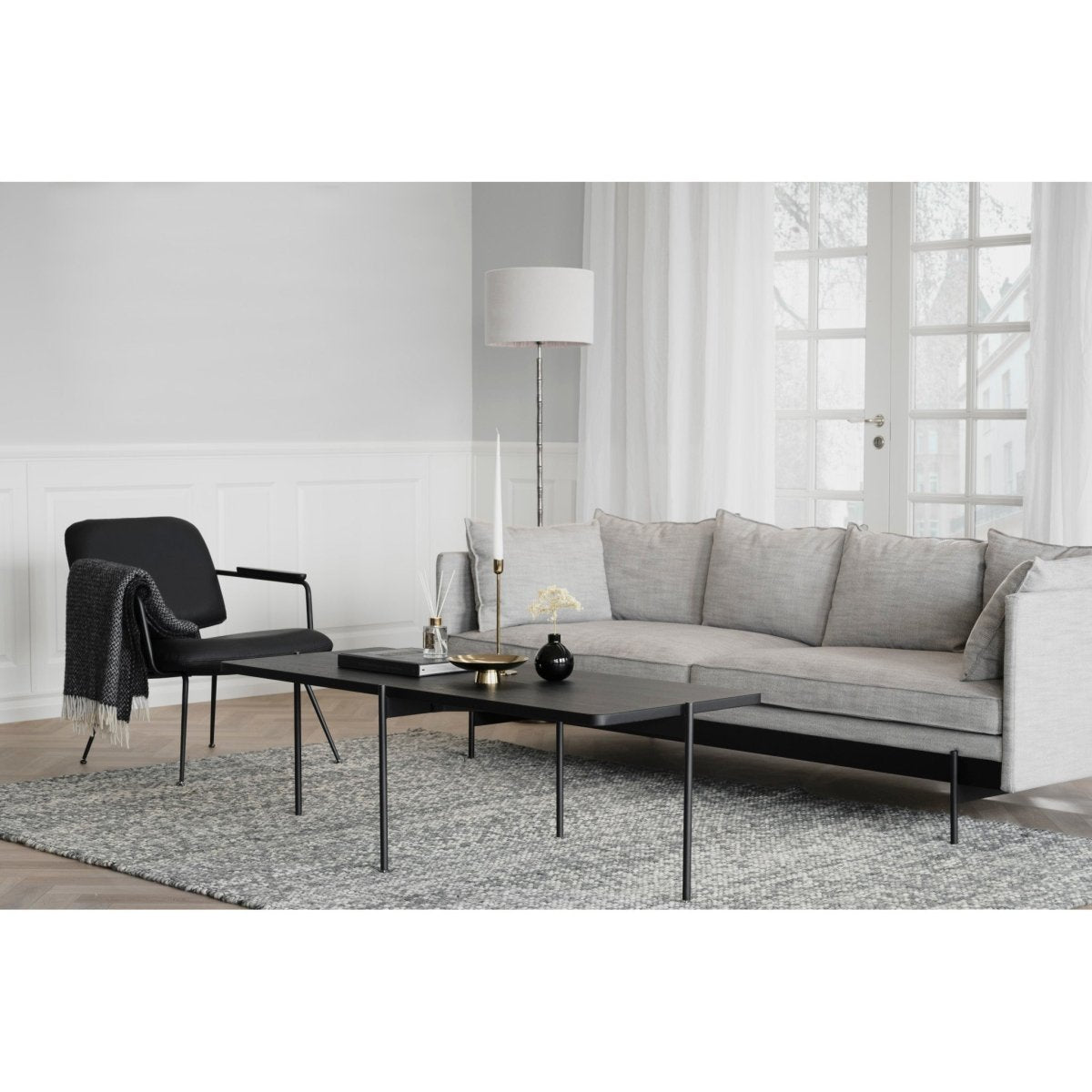Shelton Soffbord 95 Svart | Rowico Home | 7340126550489 | 120398 | Maessing Interiör