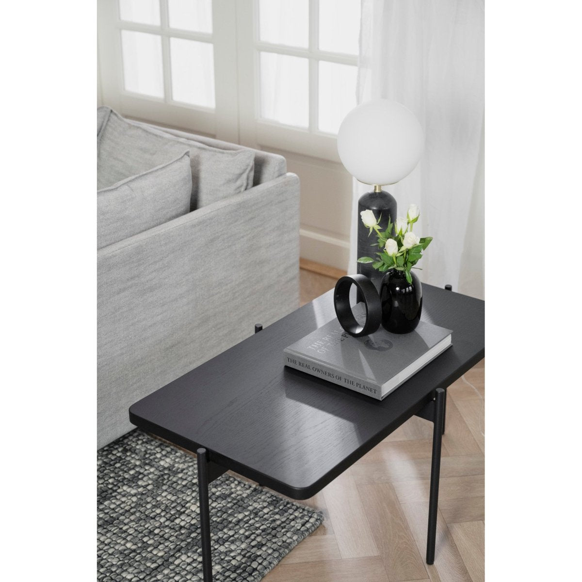 Shelton Soffbord 95 Svart | Rowico Home | 7340126550489 | 120398 | Maessing Interiör