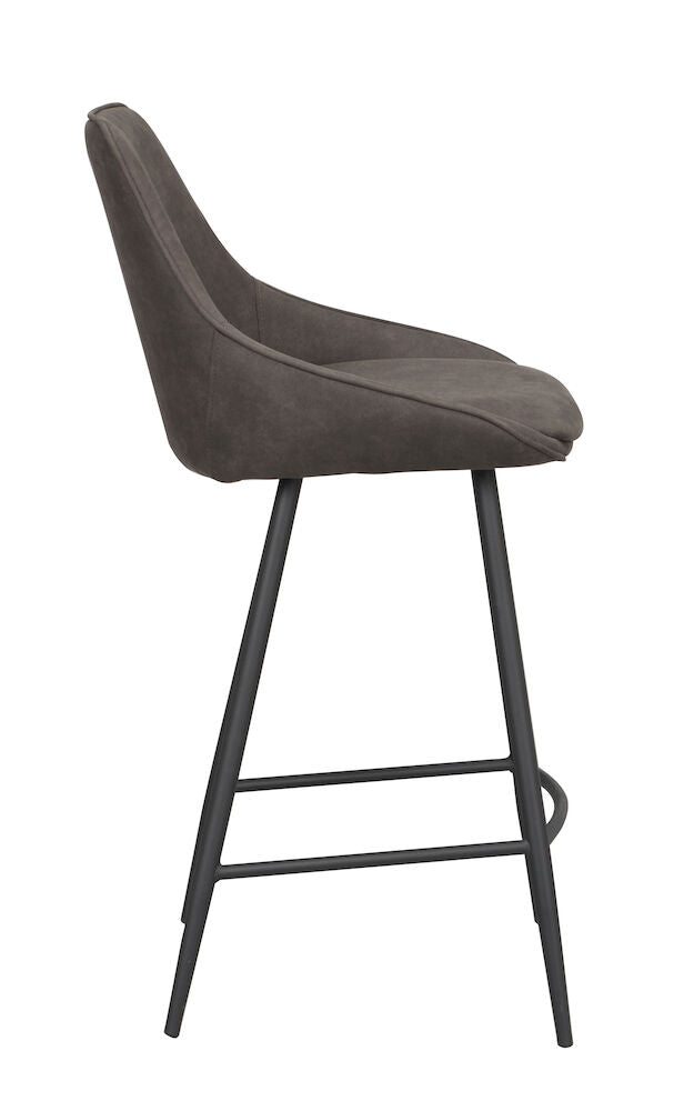 Sierra Barstol Mörkgrå/Svart | Rowico Home | 7340126552377 | 110476 | Maessing Interiör
