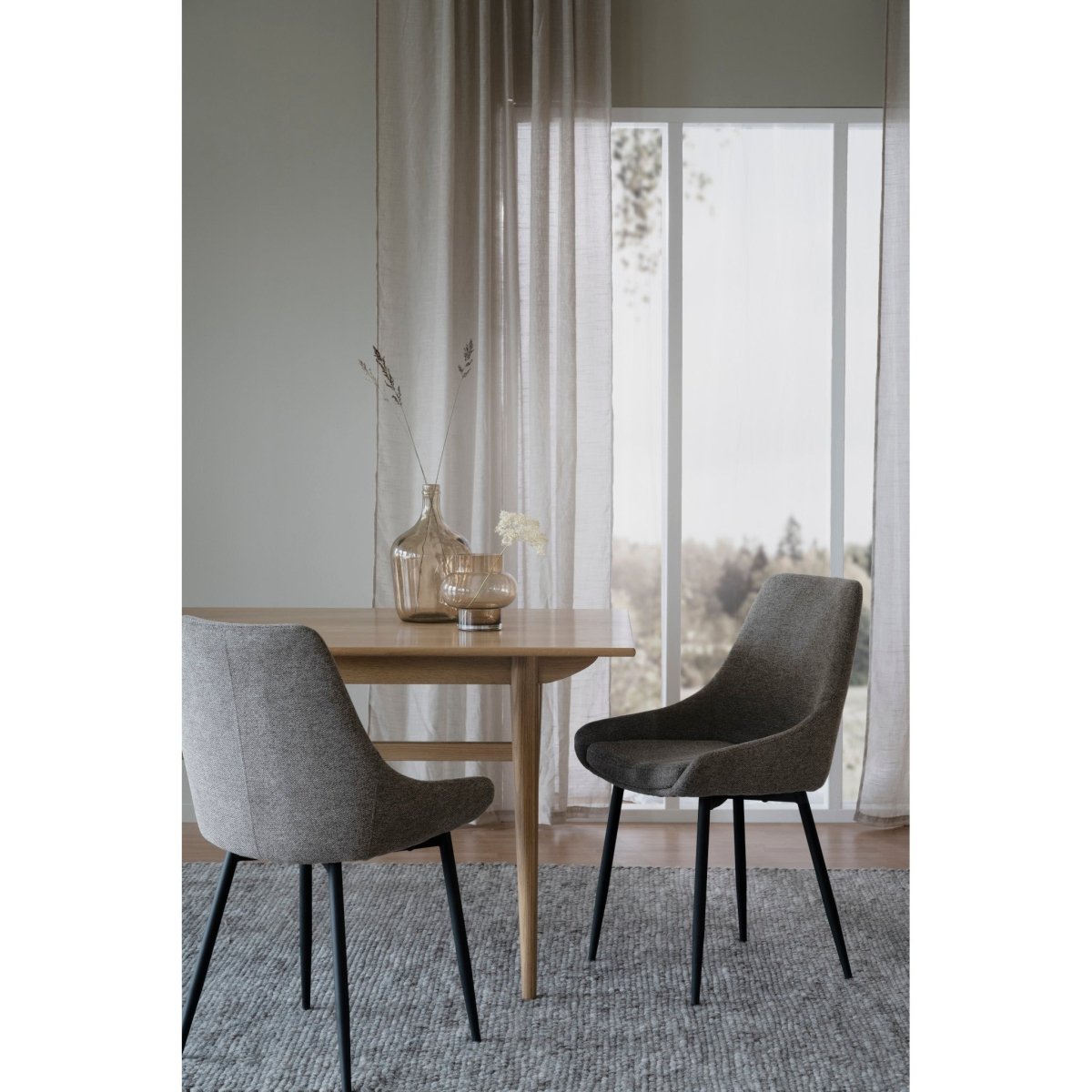 Sierra Stol Grå/Svart | Rowico Home | 7340126547915 | 110486 | Maessing Interiör