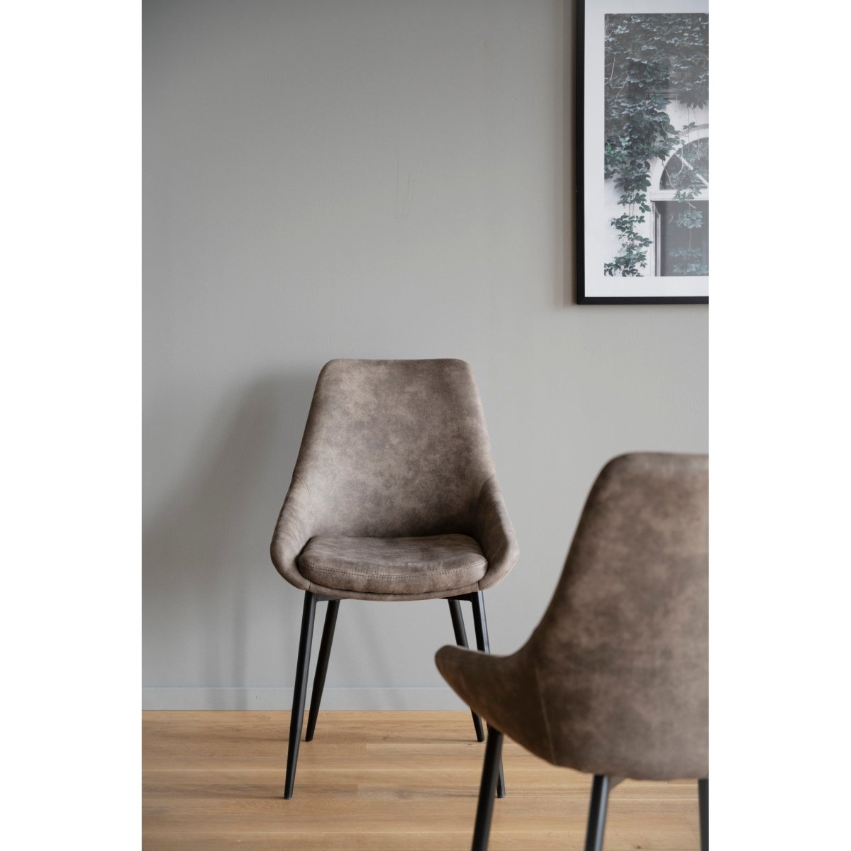 Sierra Stol Mullvad/Svart | Rowico Home | 7340126520758 | 110384 | Maessing Interiör