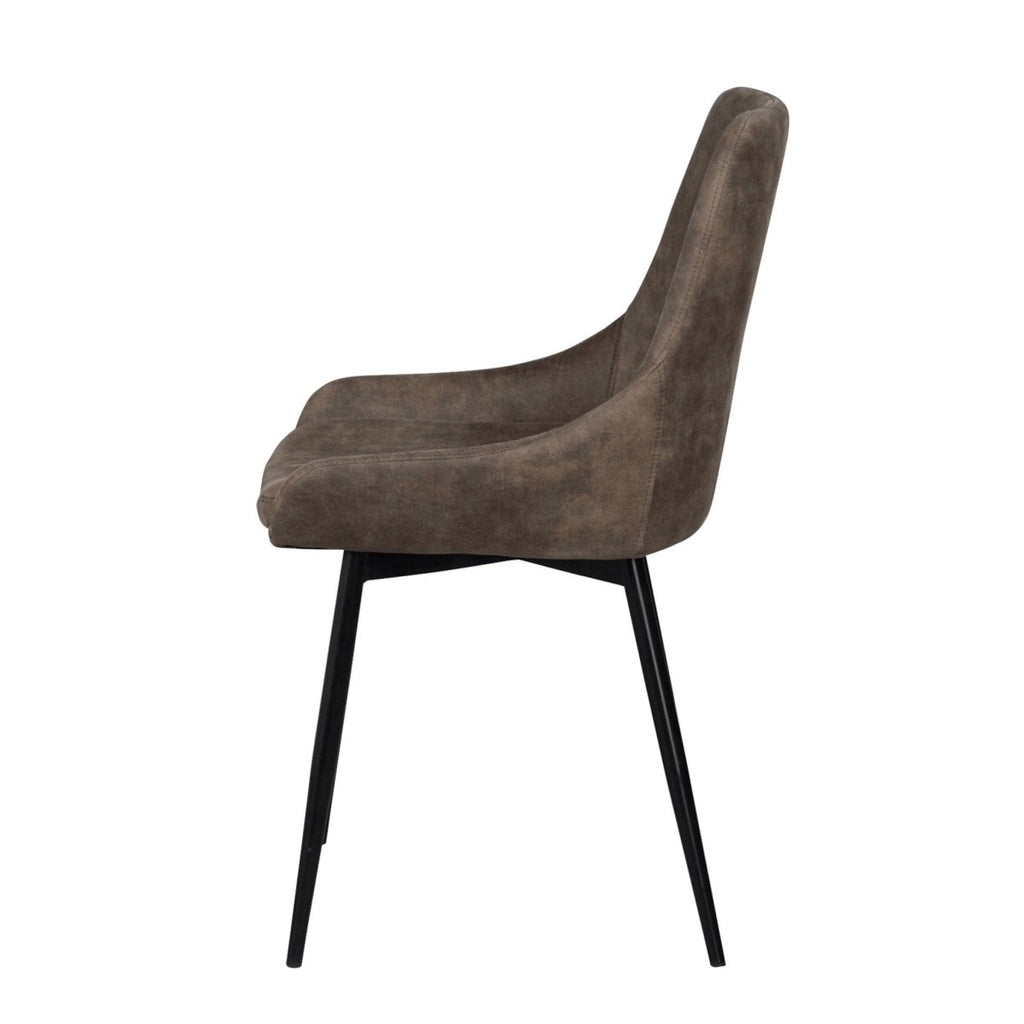 Sierra Stol Mullvad/Svart | Rowico Home | 7340126520758 | 110384 | Maessing Interiör