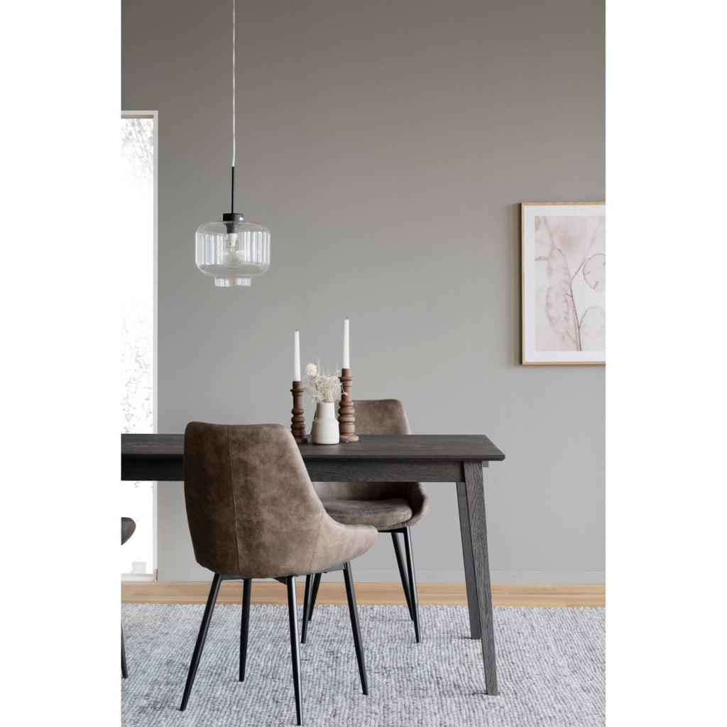 Sierra Stol Mullvad/Svart | Rowico Home | 7340126520758 | 110384 | Maessing Interiör