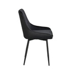 Sierra Stol Svart/Svart | Rowico Home | 7340126547502 | 110467 | Maessing Interiör