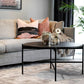 Skye Soffbord Svart 90 Ø | Rowico Home | 7340126542064 | 119326 | Maessing Interiör