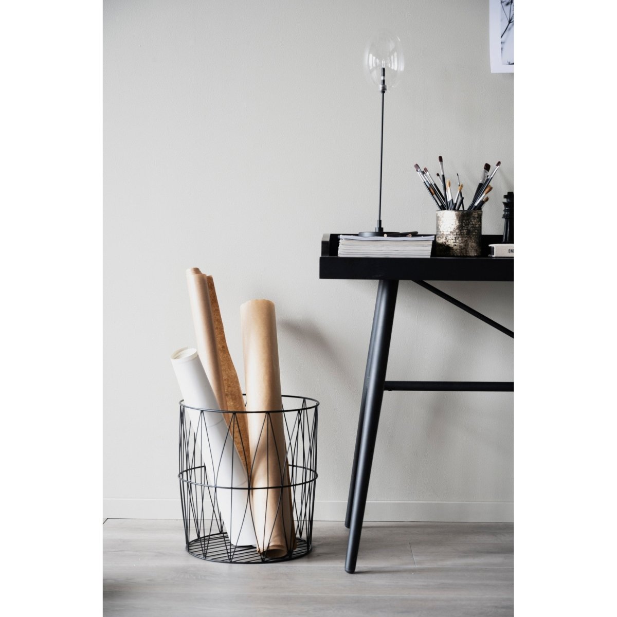 Springdale Skrivbord Svart | Rowico Home | 7340126547885 | 119734 | Maessing Interiör