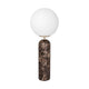Torrano Bordslampa Brun marmor