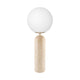 Torrano Bordslampa Travertin/Beige