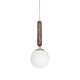 Torrano 15 Pendellampa Brun marmor