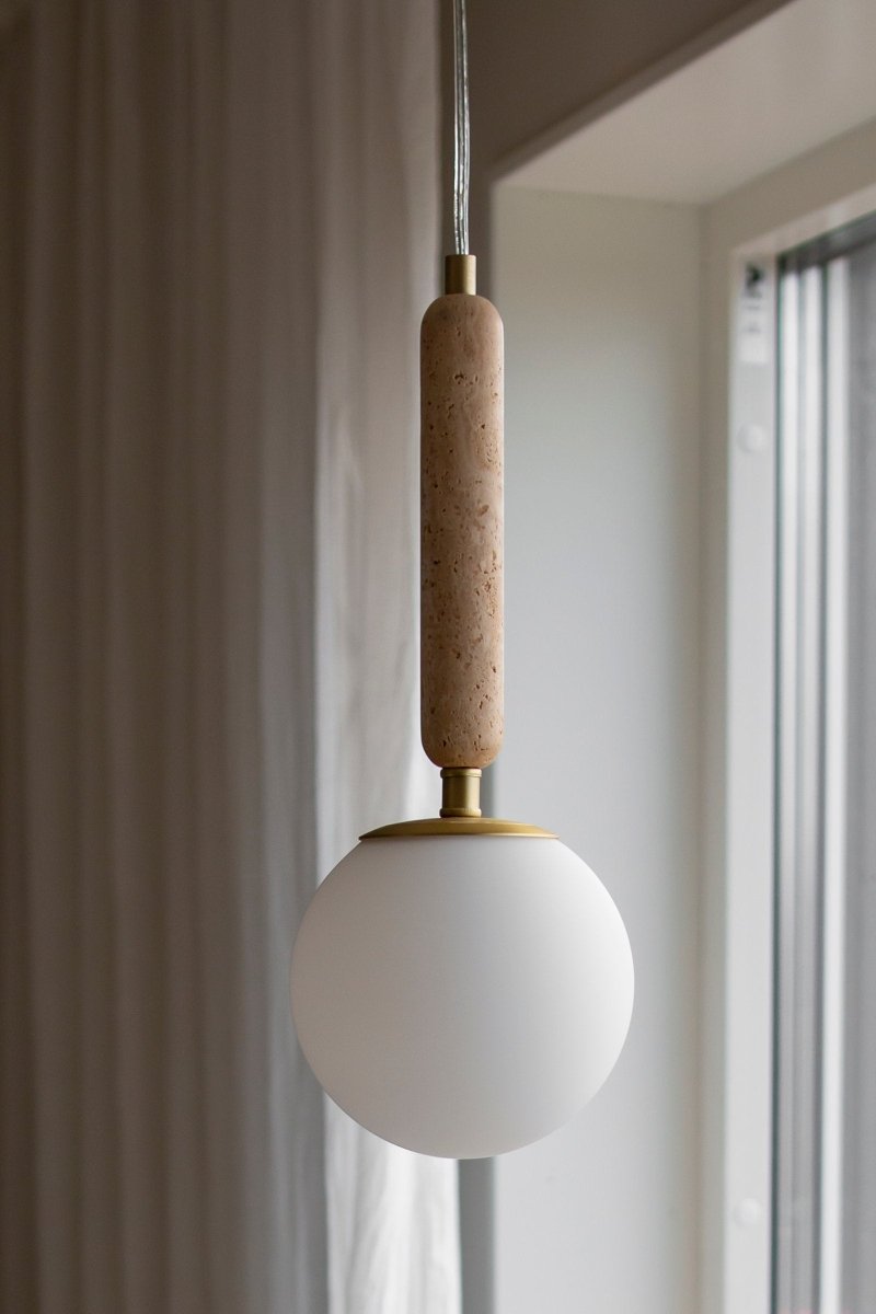 Torrano Taklampa 15 Travertin | Globen Lighting | 7319435405025 | 540502 | Maessing Interiör