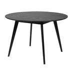 Yumi Matbord Svart 115 Ø | Rowico Home | 7340126504529 | 52212 | Maessing Interiör