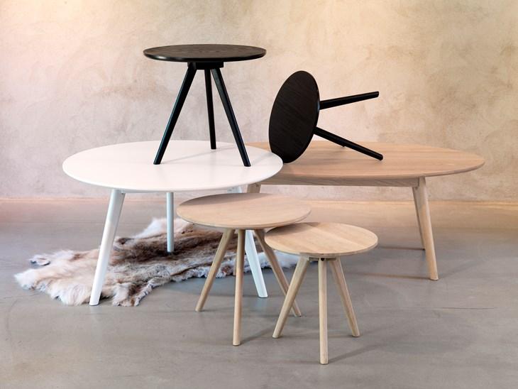 Yumi Soffbord Ek 90 Ø | Rowico Home | 7340126538371 | 119205 | Maessing Interiör