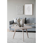 Yumi Soffbord Vitpigmenterad 90 Ø | Rowico Home | 7340126538388 | 119225 | Maessing Interiör